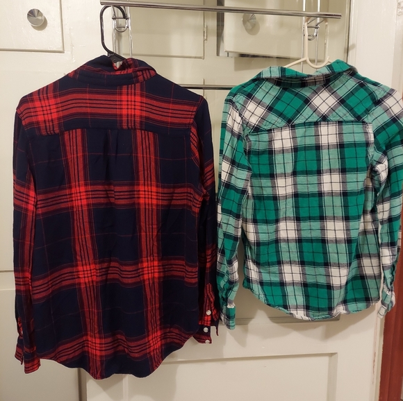 Button up flannels Mossimo and Merona, Small - Picture 4 of 6